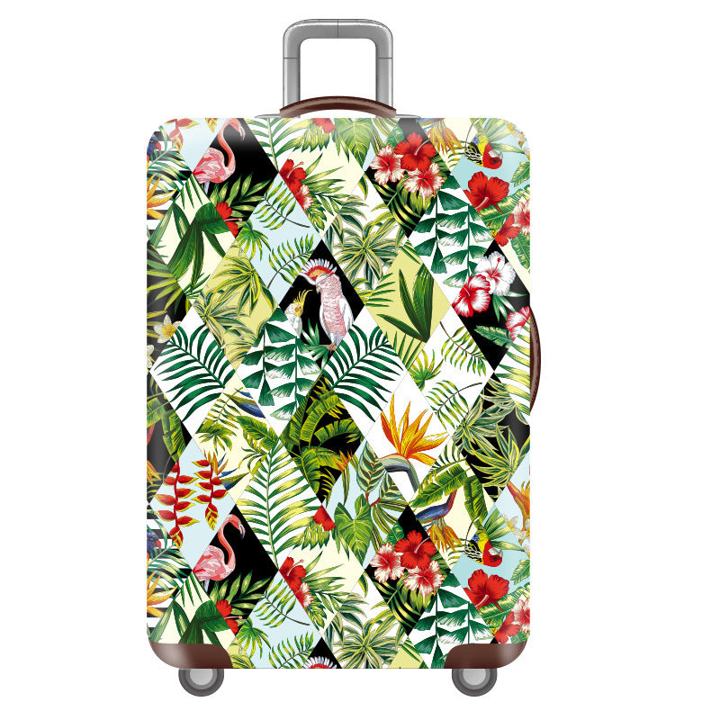 Wear-Resistant Elastic Suitcase Cover