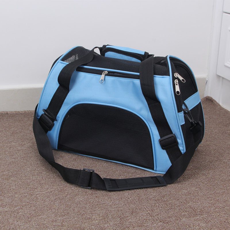 Portable Mesh Pet Travel Carrier