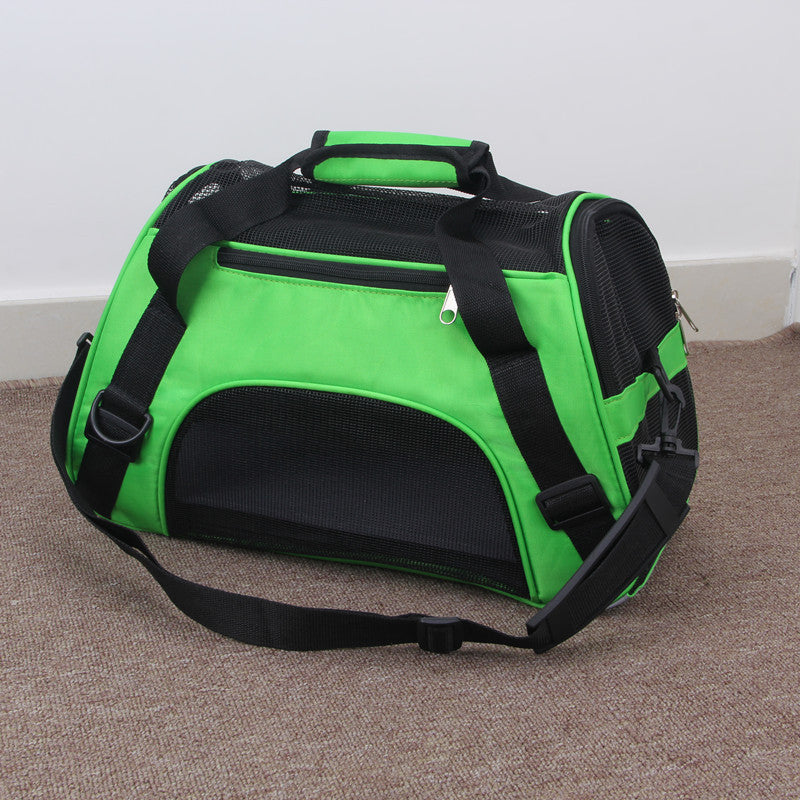 Portable Mesh Pet Travel Carrier