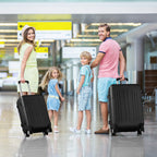3-in-1 ABS+PC Luggage Set – 20", 24", 28" Suitcases