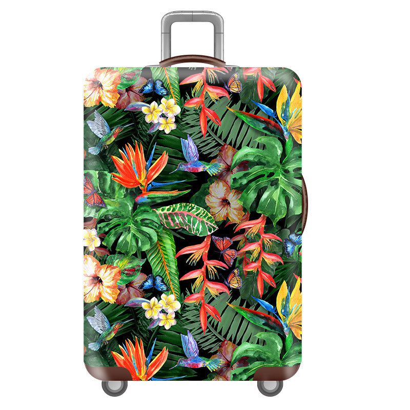Wear-Resistant Elastic Suitcase Cover