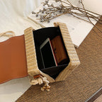 Women’s Fashion Straw Woven Shoulder Bag