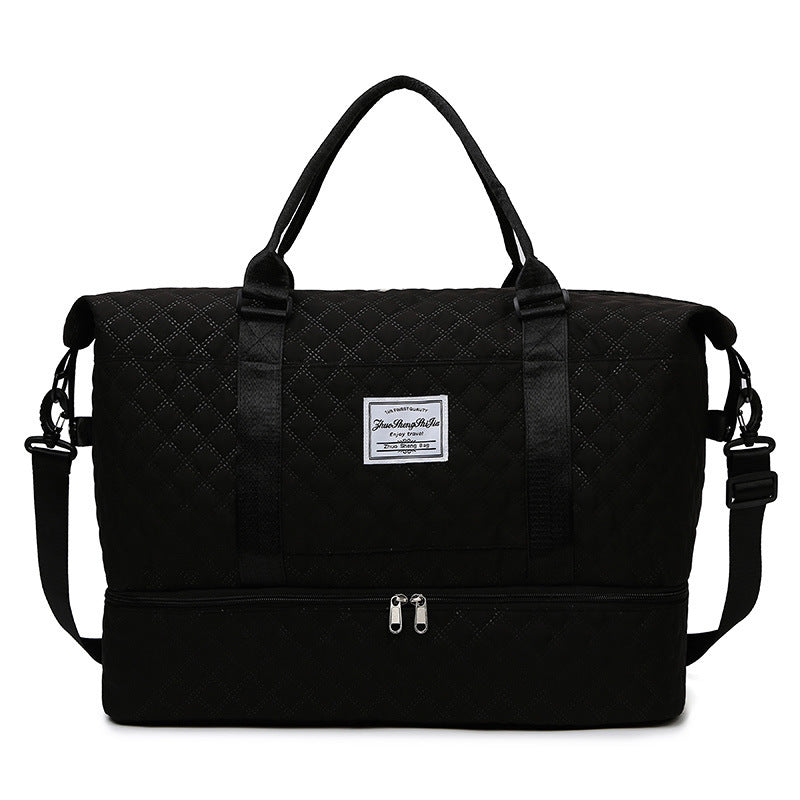 Large Travel Duffle Bag – Wet/Dry Separation, Gym, Weekender, Shoulder Tote