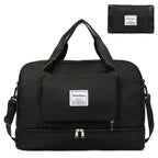 Foldable Travel Tote – Women’s Sports & Gym Duffel Bag