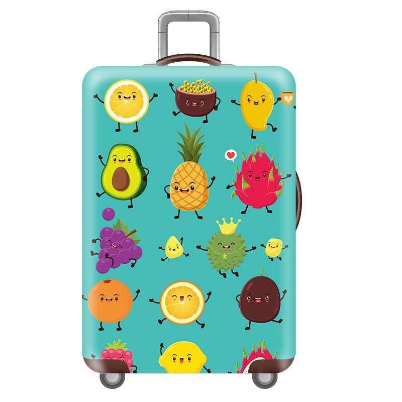Wear-Resistant Elastic Suitcase Cover
