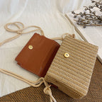 Women’s Fashion Straw Woven Shoulder Bag
