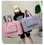Foldable Travel Tote – Women’s Sports & Gym Duffel Bag
