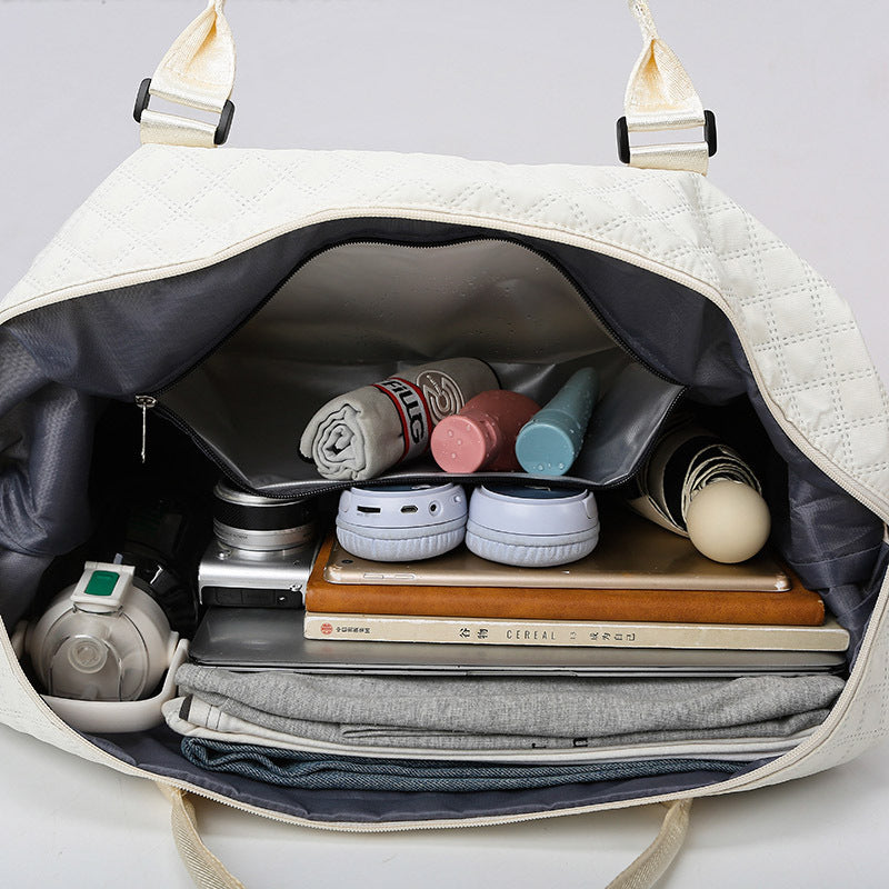 Large Travel Duffle Bag – Wet/Dry Separation, Gym, Weekender, Shoulder Tote
