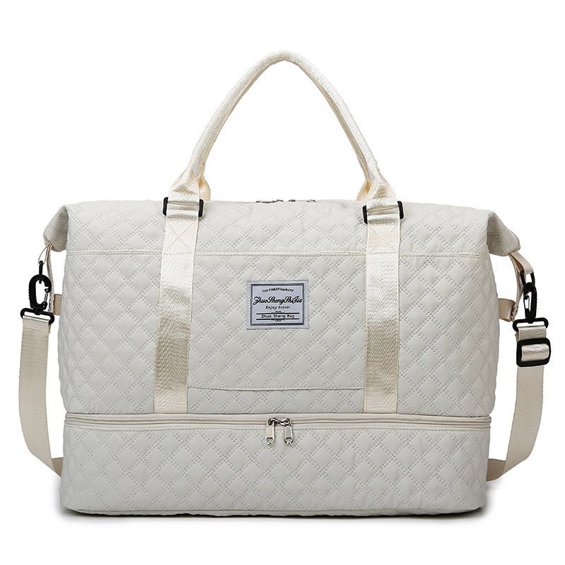 Large Travel Duffle Bag – Wet/Dry Separation, Gym, Weekender, Shoulder Tote