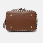 Trendy Houndstooth Travel Backpack for Women & Girls